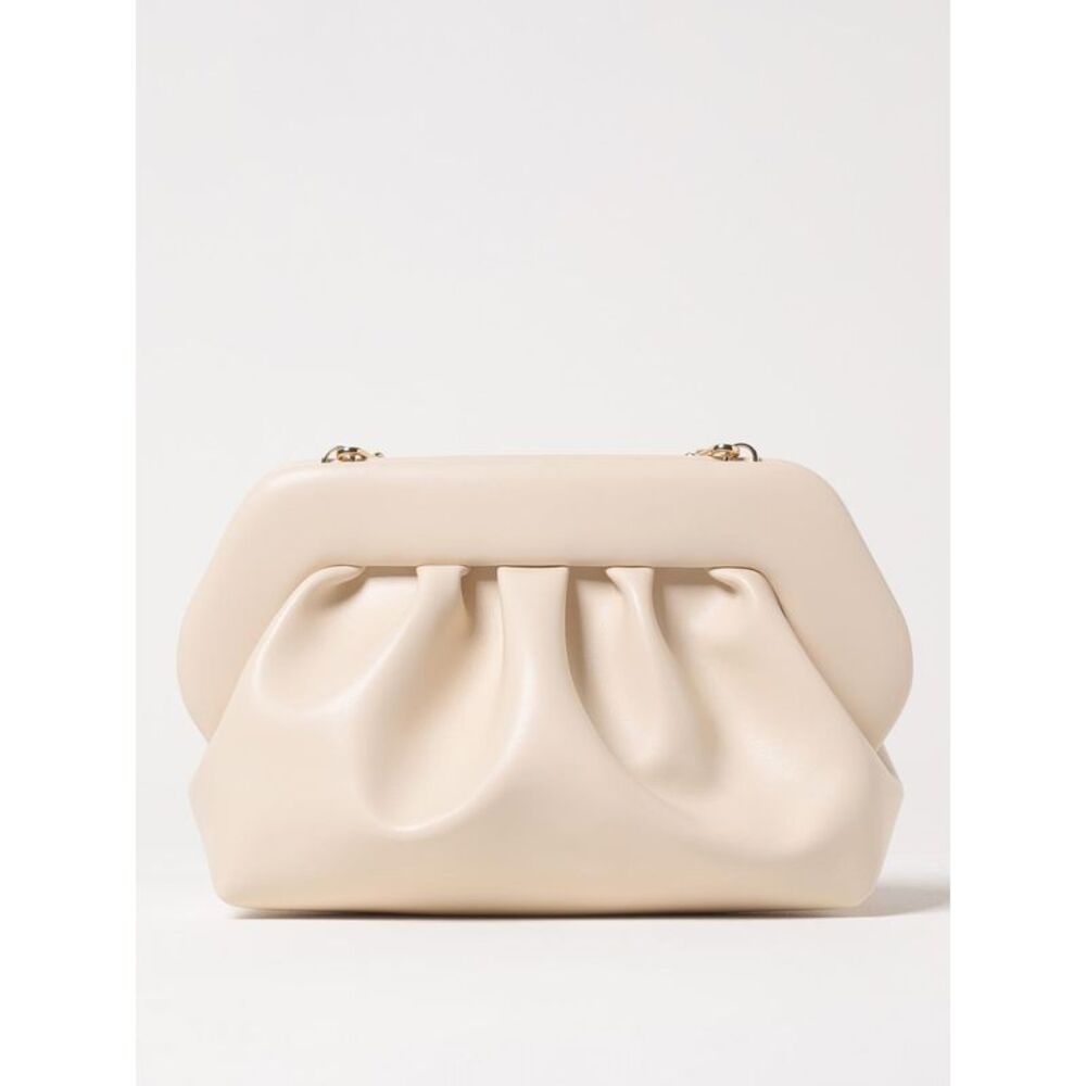Themoire Clutch Woman White